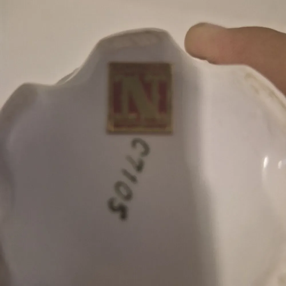 Napcoware Provincial Pitcher Basin Bowl Set C 7106 White Ornate Vintage